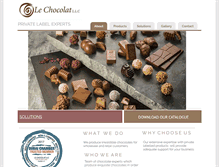 Tablet Screenshot of lechocolatuae.com